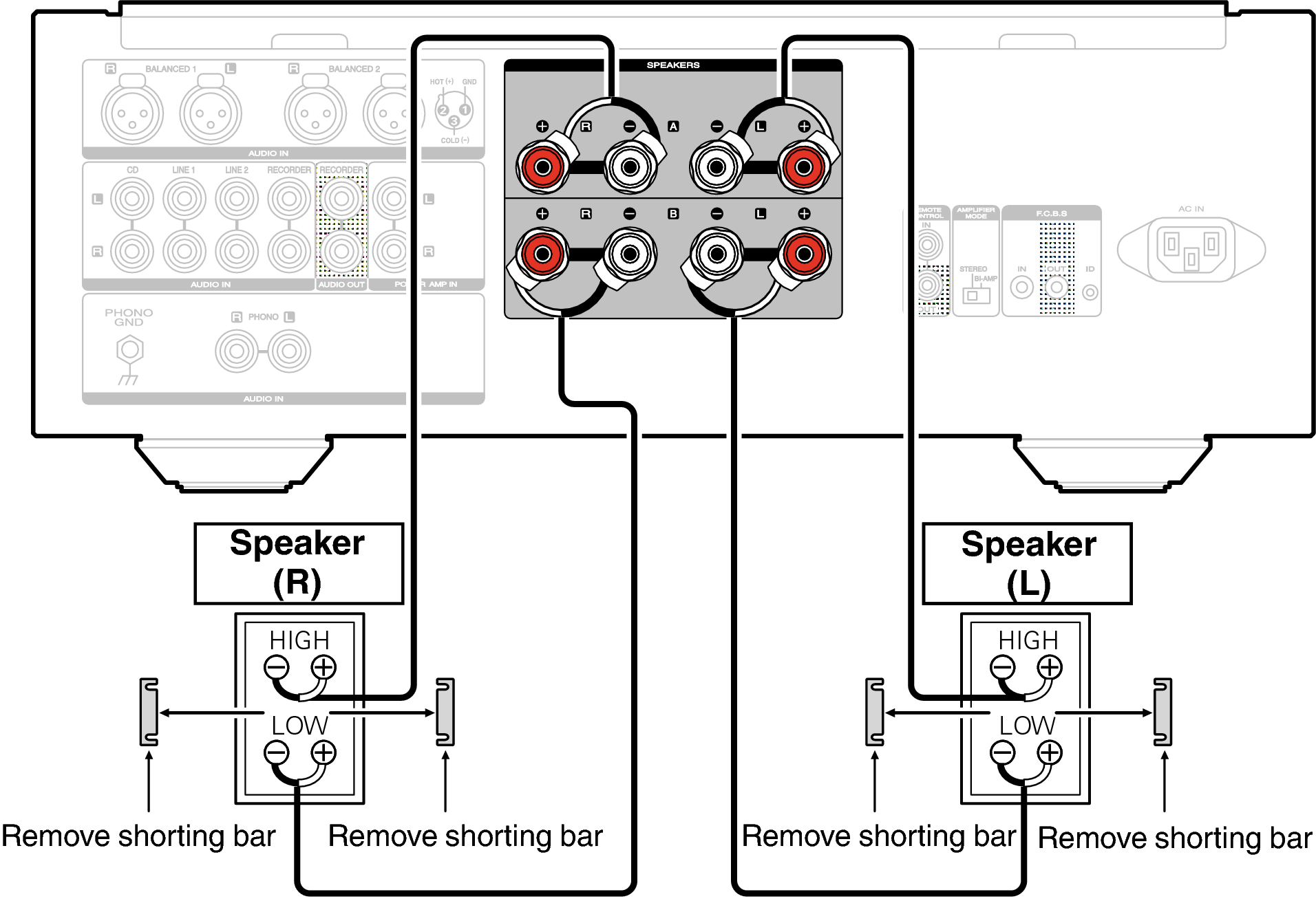 Conne biWiring PM10